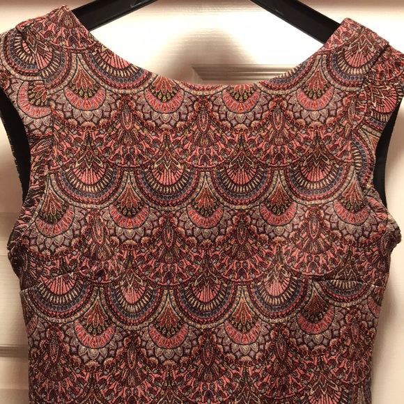 Zara Trafaluc Tapestry Mini Dress - Picture 2 of 7